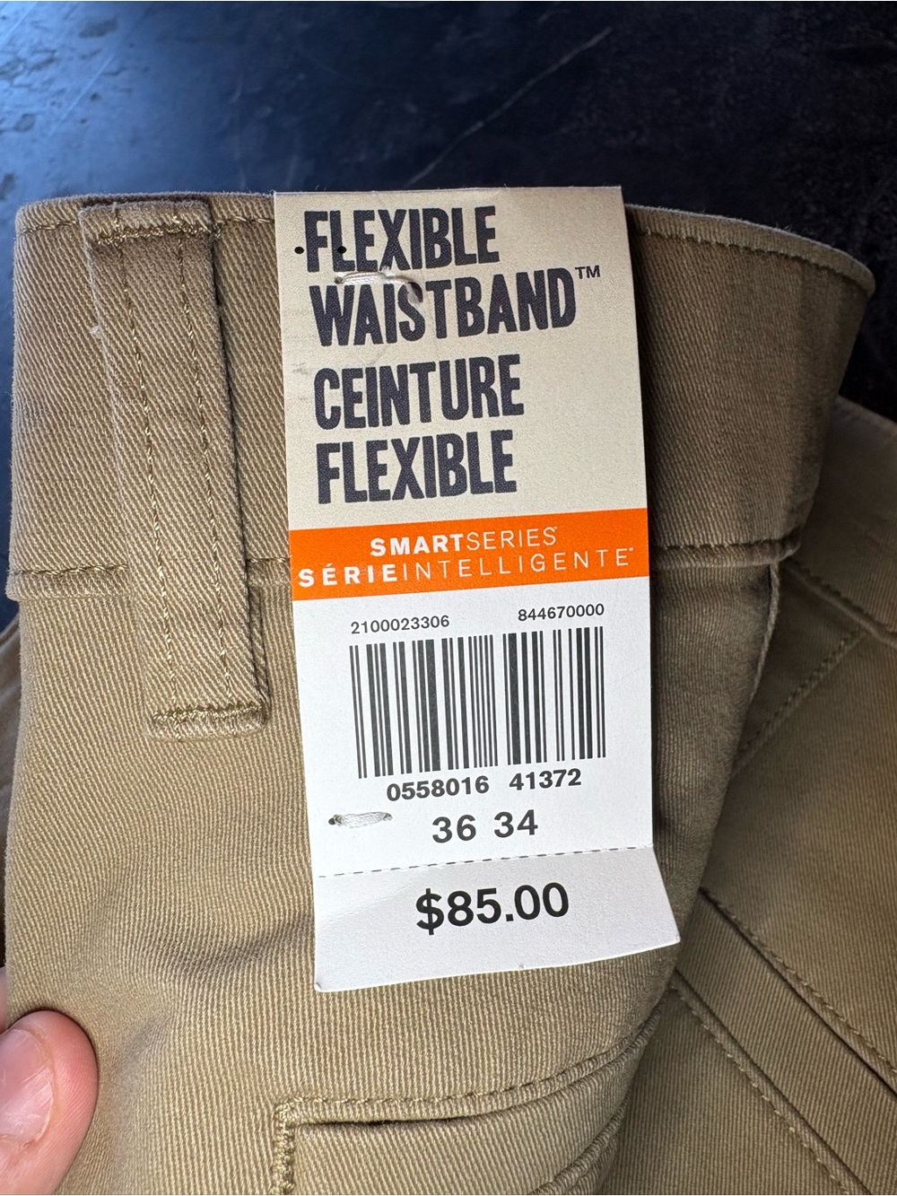Dockers Men's Khaki/Tan Classic Chino Pants - Picture 7 of 9